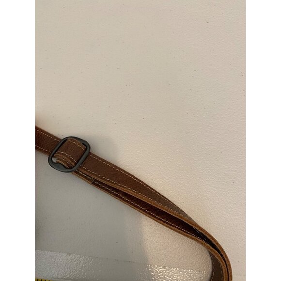 Myra Purse Crossbody Bag Cowhide Flap Boho Geometric Canvas Design - Picture 10 of 10